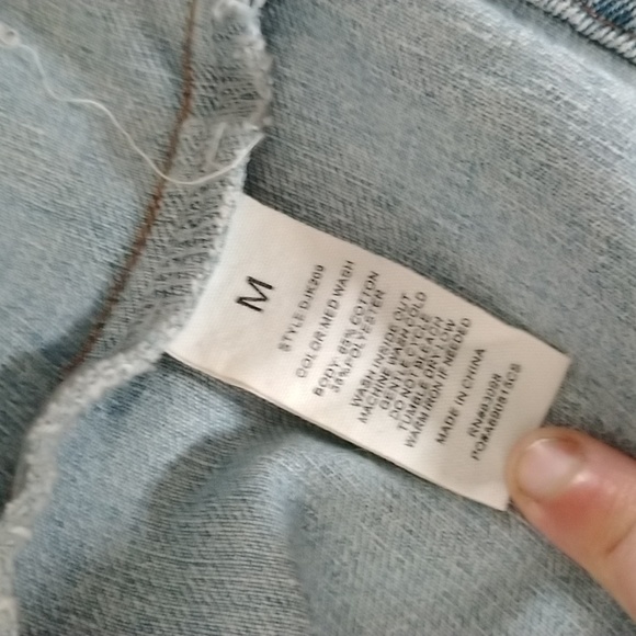 Jeans jacket medium ci sono buttom rose gold - Picture 3 of 5